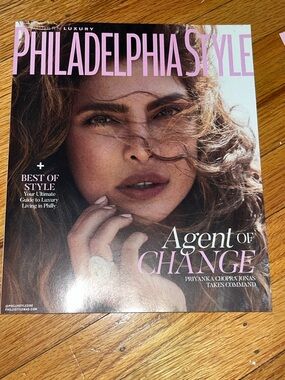 PHILADELPHIA STYLE Magazine Cover - Priyanka Chopra Jonas